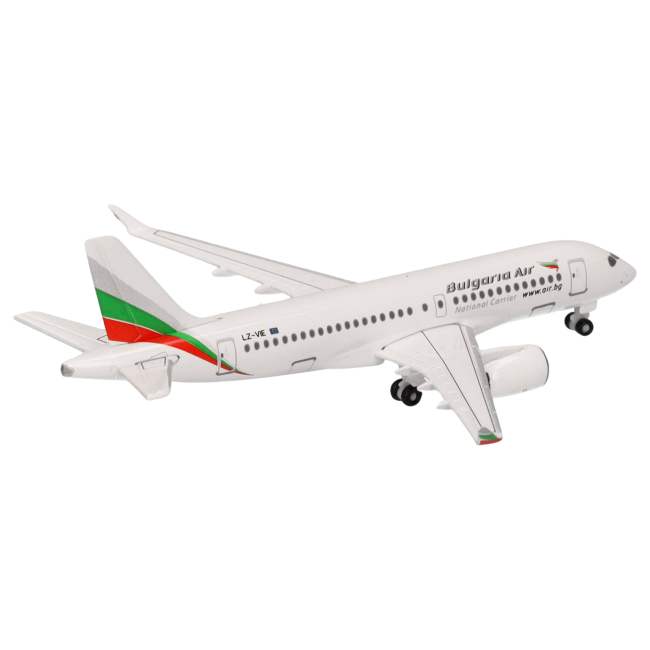 Herpa Wings Flugzeugmodell Bulgaria Air Airbus A220-100 (1:500)